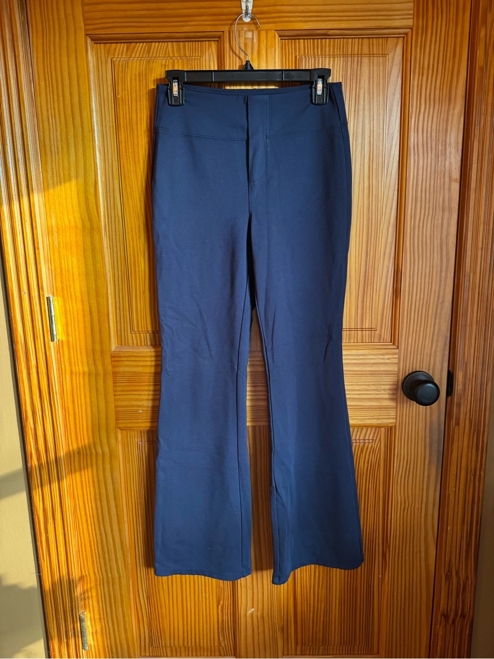 Women's Navy Flare Pants